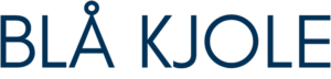 Blå kjole logo