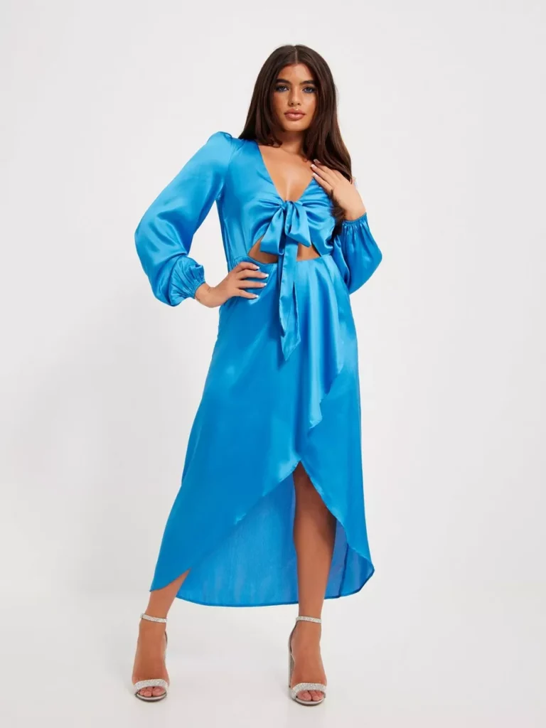 Blå kjole 2023 » Danmarks bedste udvalg blå kjoler